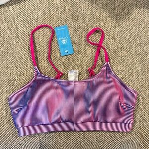 Never worn Cupshe pink gradient adjustable bikini set XS